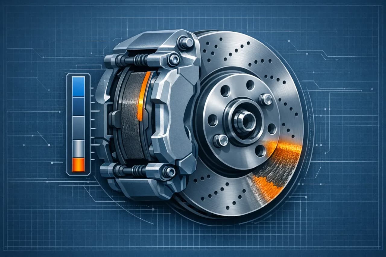 Illustration de couverture : Plaquettes de frein : signes d’usure, coûts et bonnes pratiques