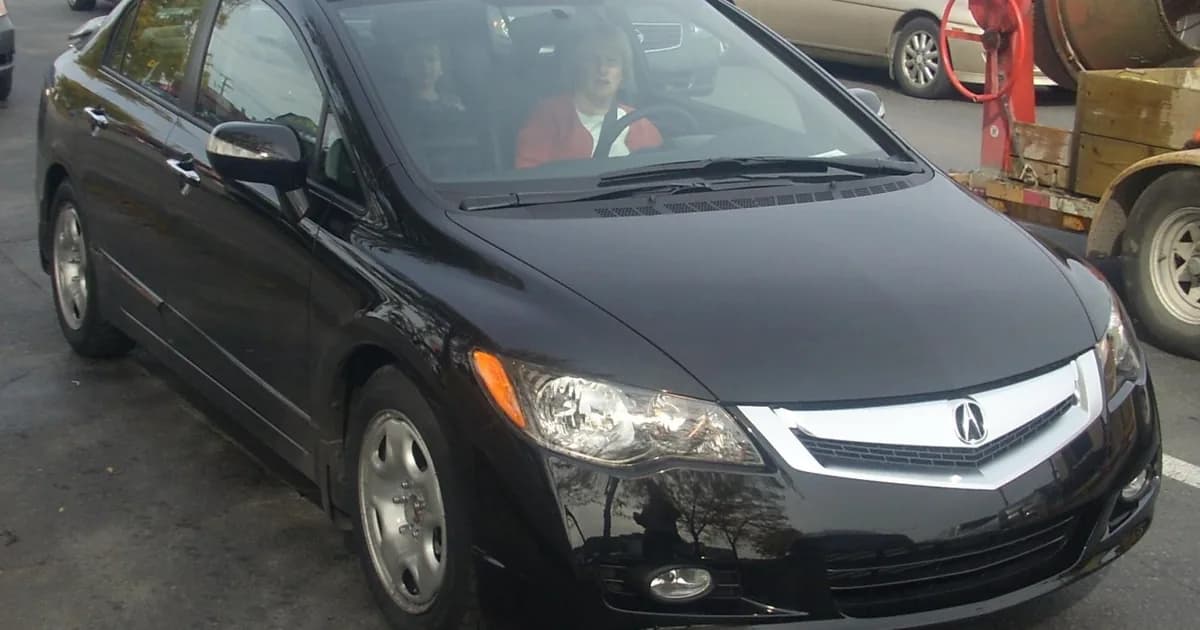 Acura CSX (Restylage, 2009) (2009–2011)