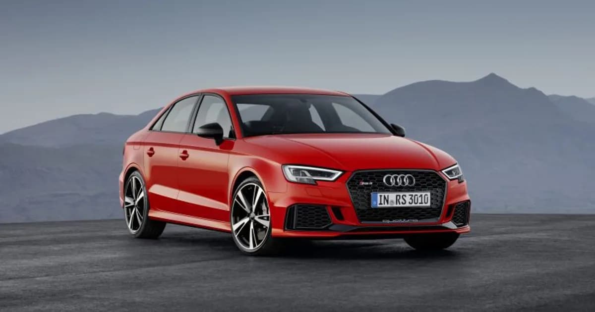 Audi RS3 sedan (8V, Restylage 2017) (2017–2020)