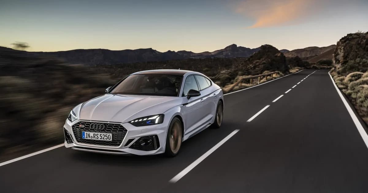 Audi RS5 Sportback (F5, Restylage 2020) (2020–Présent)