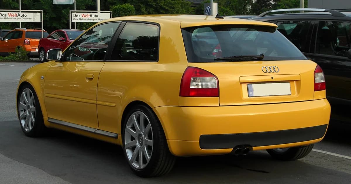 Audi S3 (8L, Restylage 2001) (2001–2003)