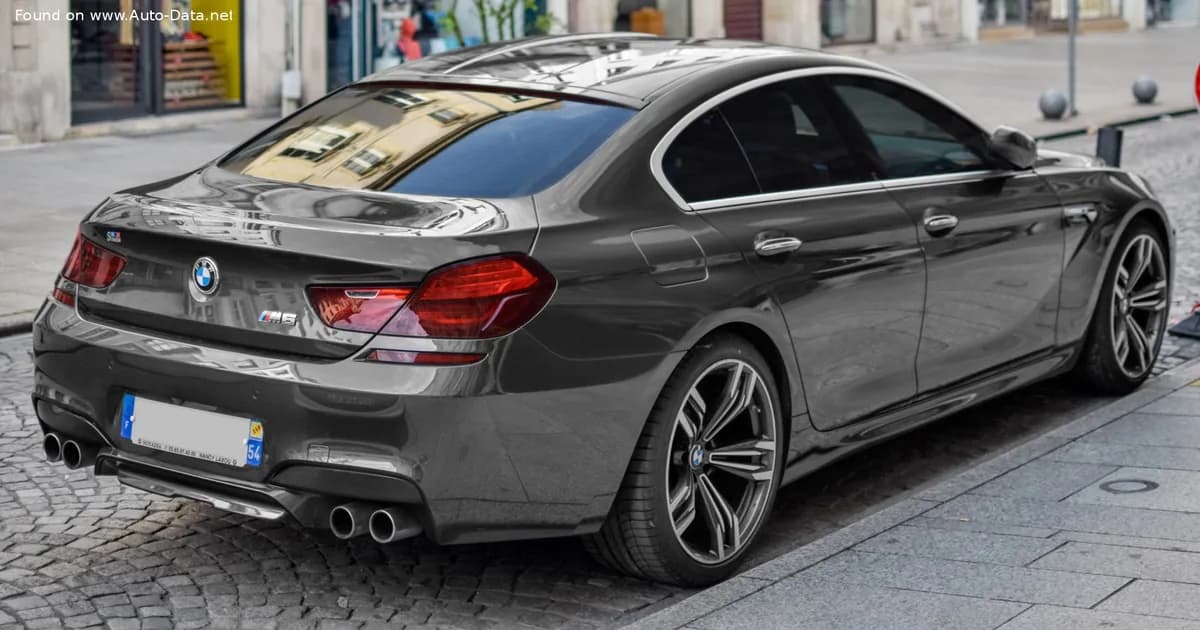 BMW M6 Gran Coupé (F06M LCI, Restylage 2014) (2014–2018)