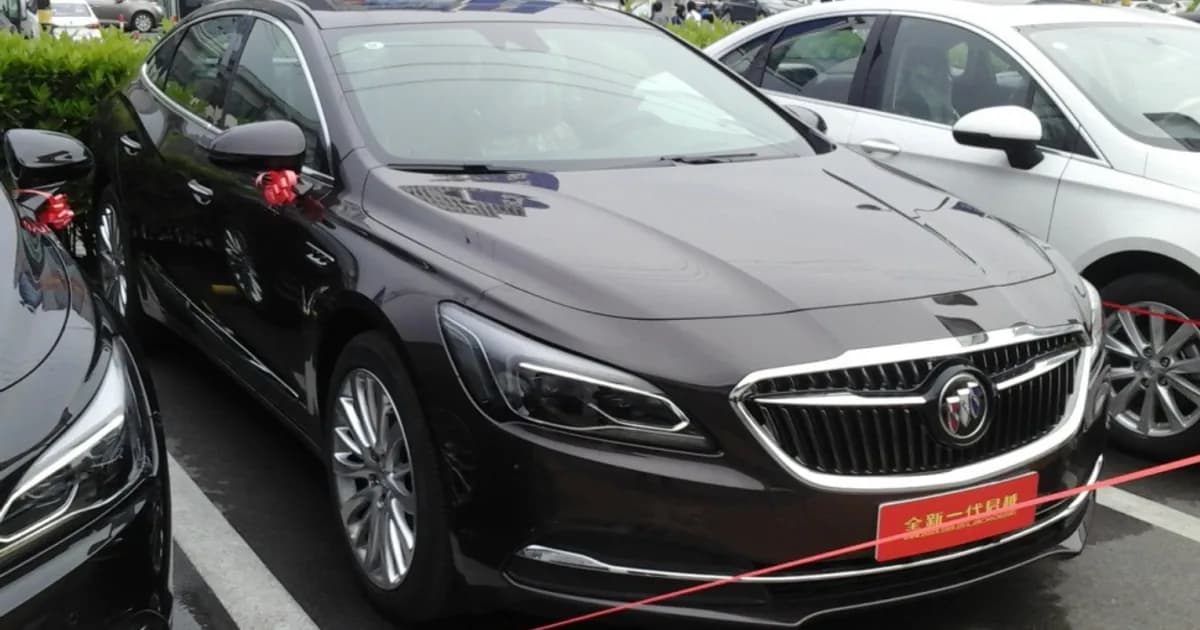 Buick LaCrosse III China (2017–2019)