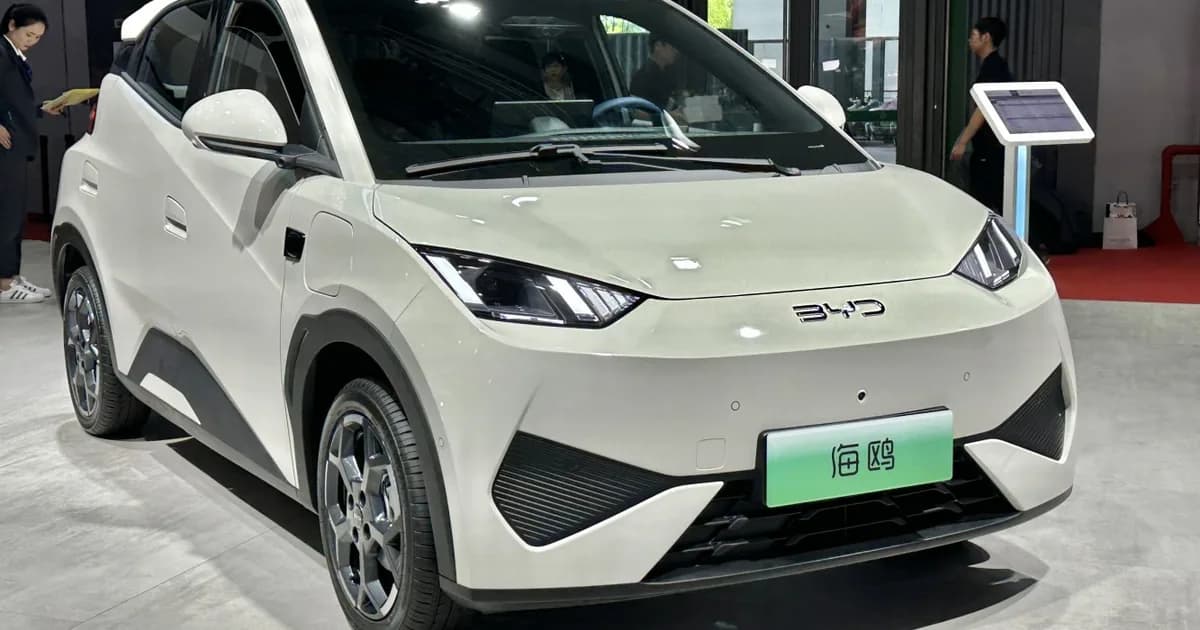 BYD Seagull (Restylage 2025) (2025–Présent)
