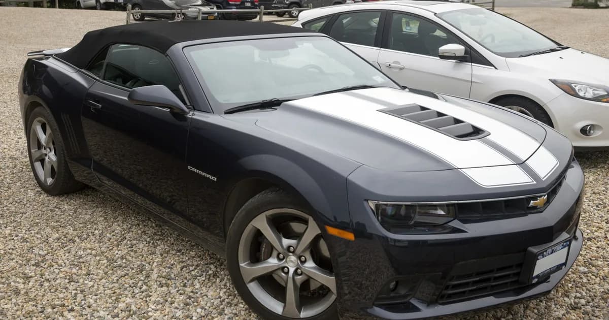 Chevrolet Camaro V (Restylage 2013) Convertible (2013–2016)