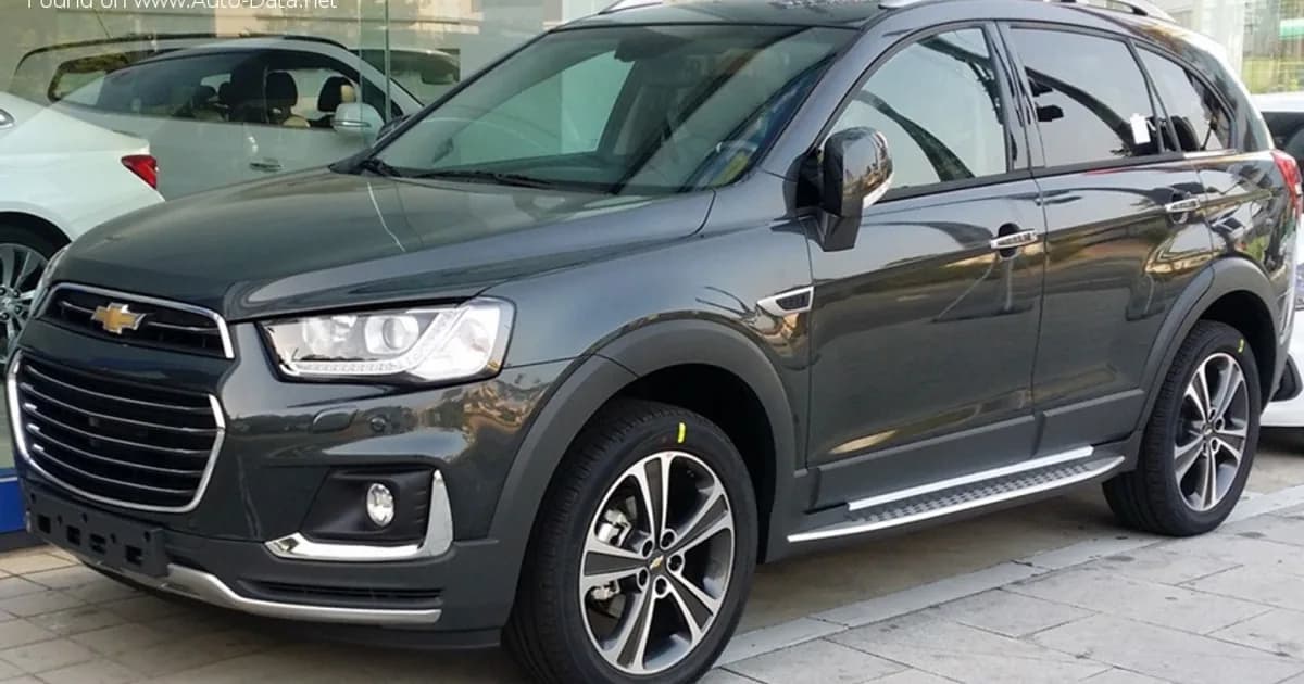 Chevrolet Captiva I (Restylage 2015) (2015–2018)