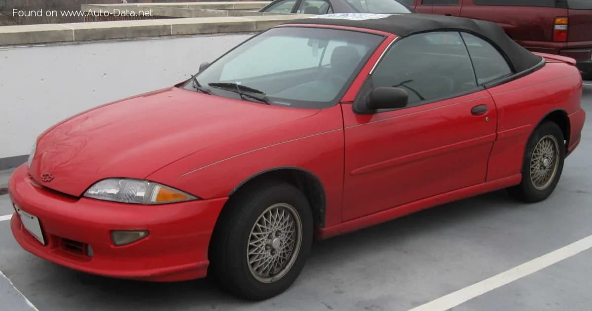 Chevrolet Cavalier Convertible III (J) (1995–2000)