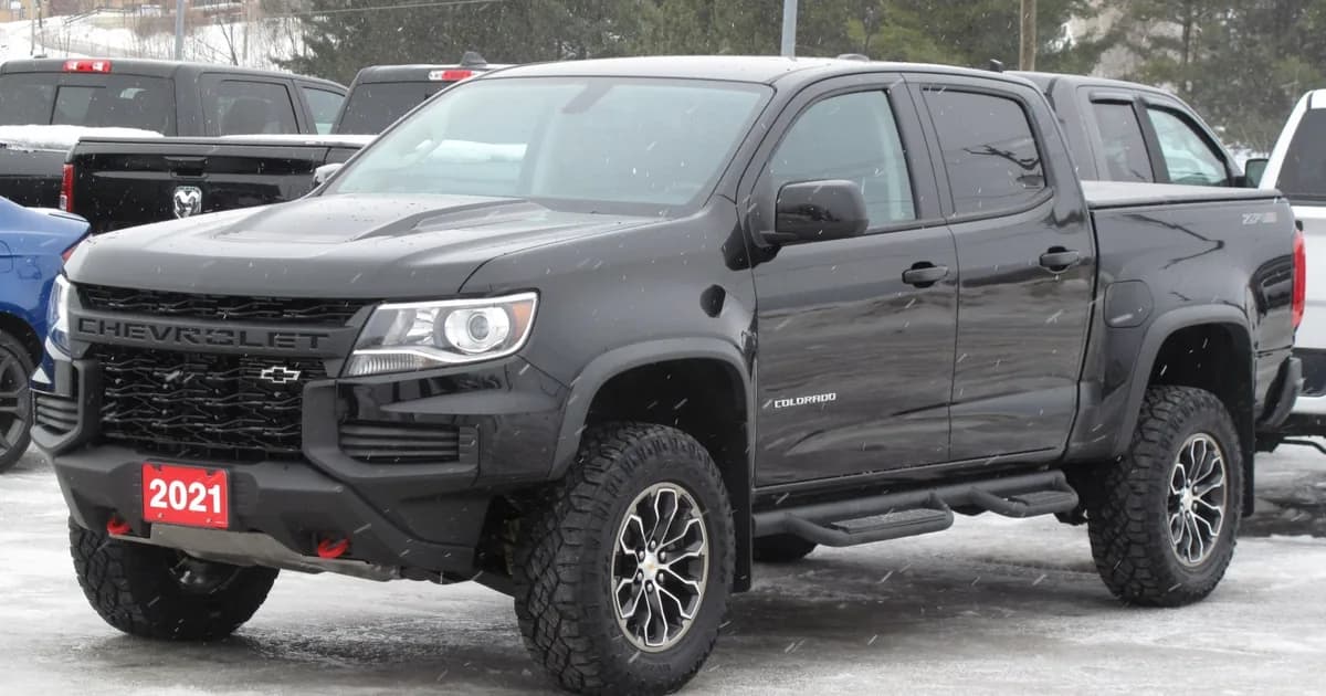 Chevrolet Colorado II (Restylage 2021) Crew Cab Short Box (2021–2022)