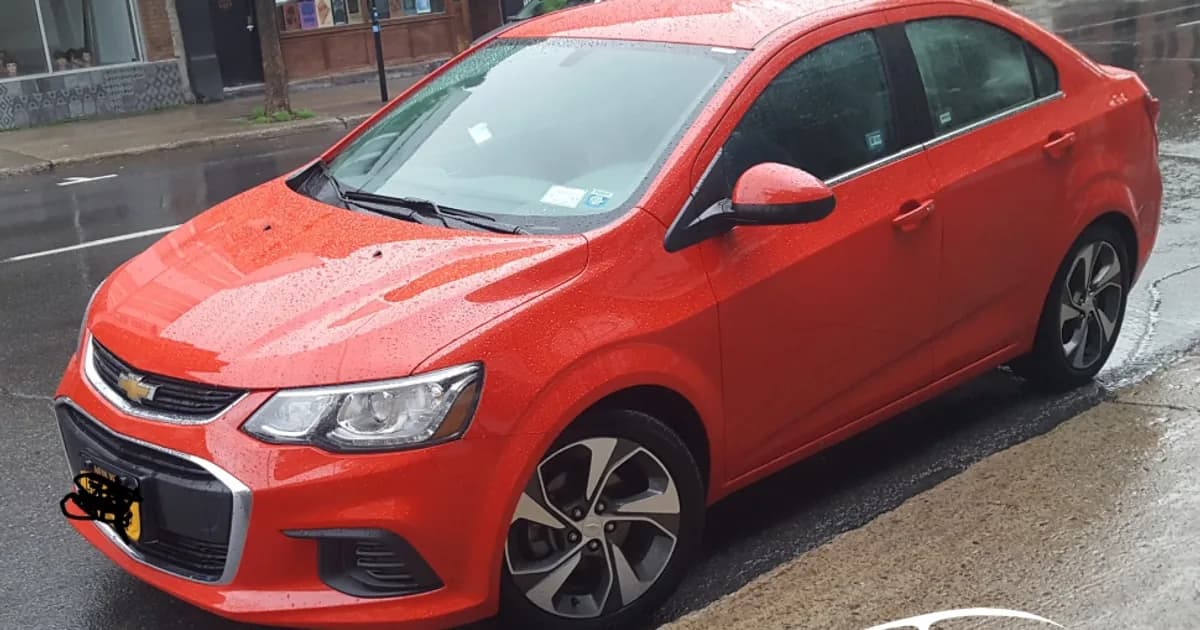 Chevrolet Sonic I Sedan (Restylage 2016) (2016–2018)