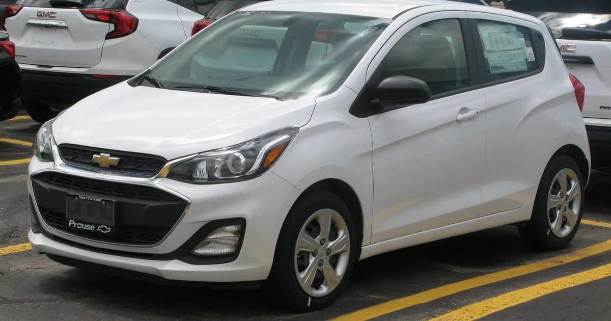 Chevrolet Spark IV (Restylage 2018) (2018–2022)