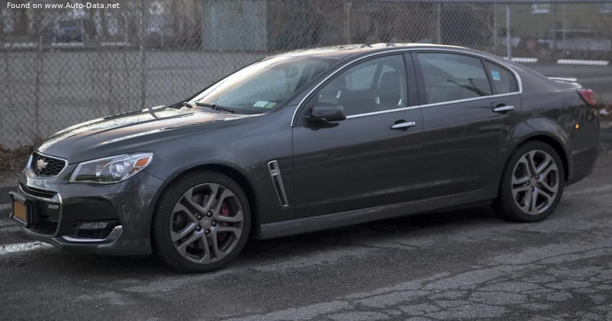 Chevrolet SS (Restylage 2016) (2016–2017)