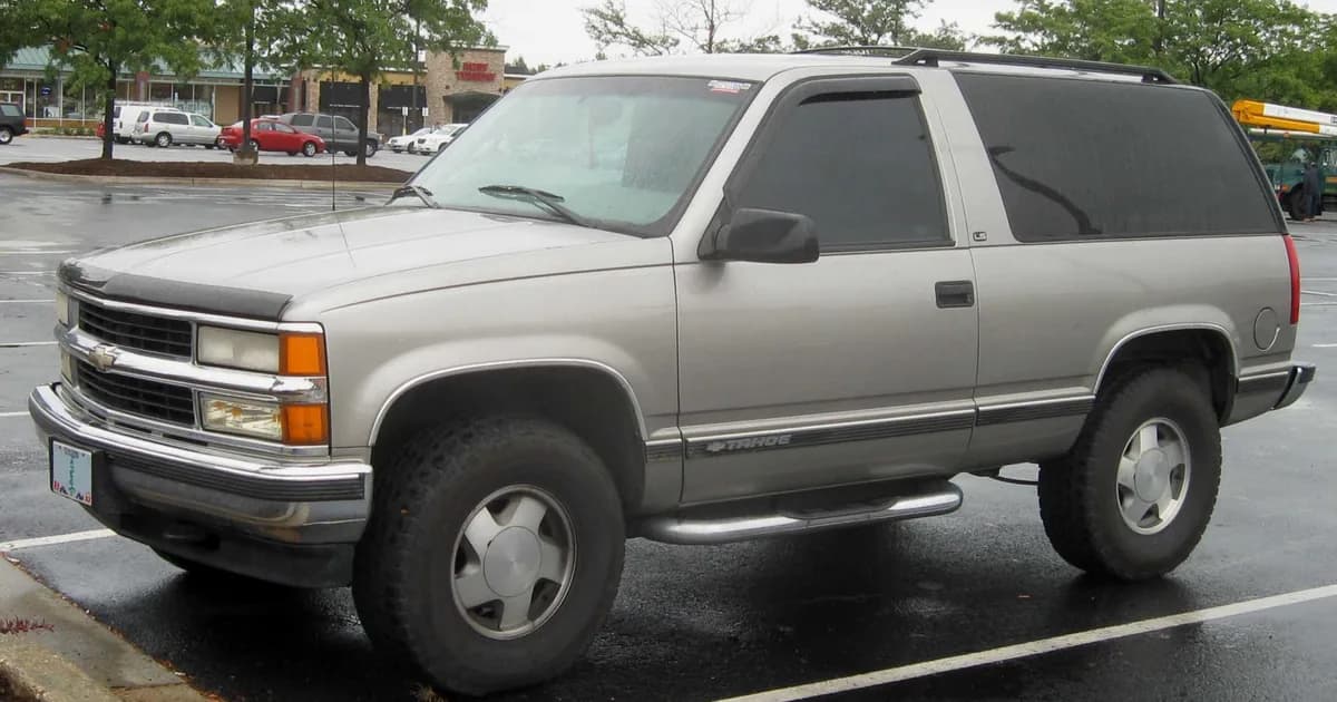 Chevrolet Tahoe (GMT410) (1995–1999)