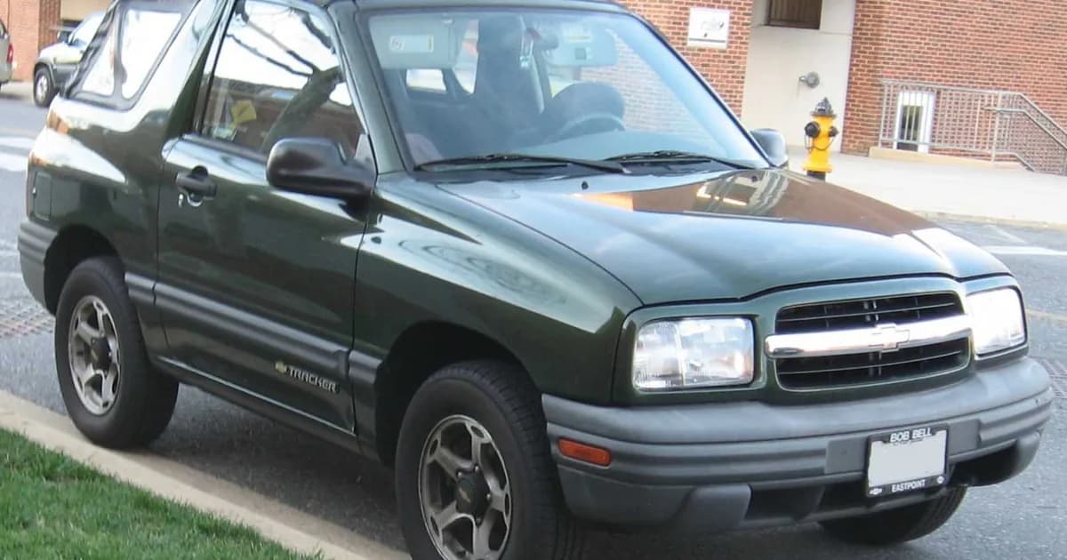 Chevrolet Tracker Convertible II (1998–2004)