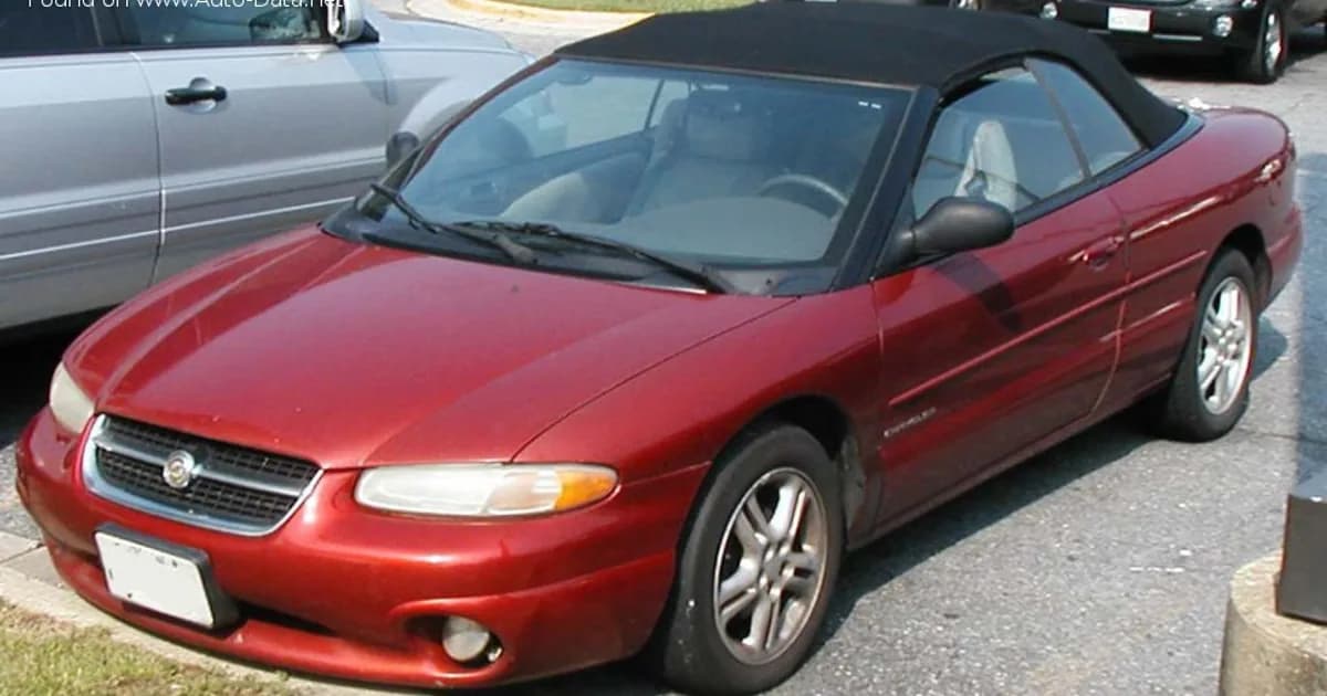 Chrysler Stratus Cabrio (JX) (1996–2000)
