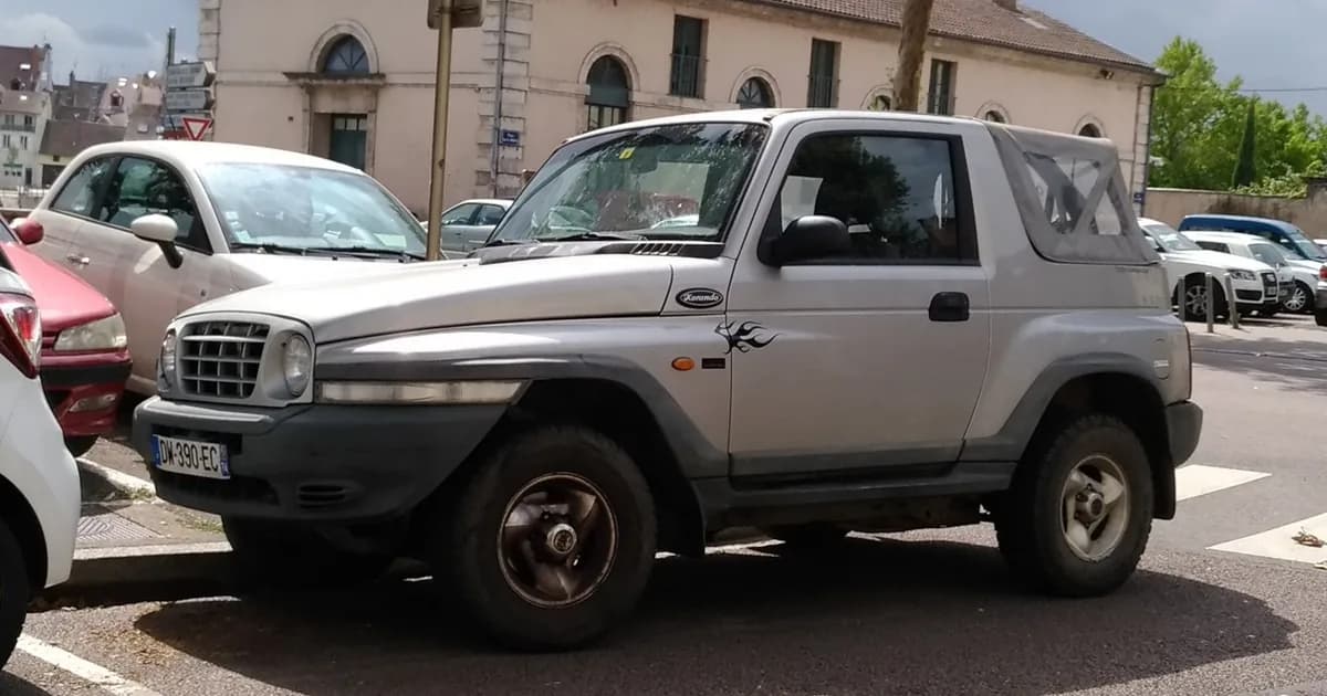 Daewoo Korando Cabrio (KJ) (1999–2001)