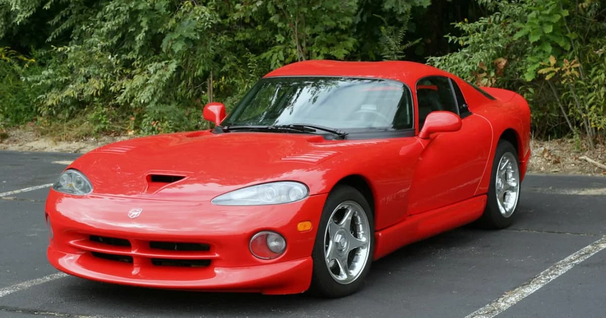 Dodge Viper SR II Coupe (1996–2002)
