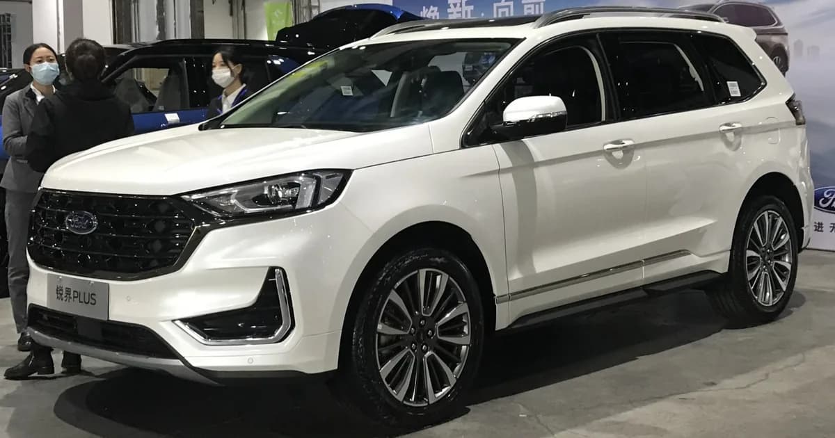 Ford Edge Plus II (China, Restylage 2021) (2021–2023)