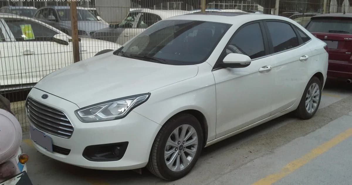 Ford Escort Sedan (China, Restylage 2018) (2018–Présent)