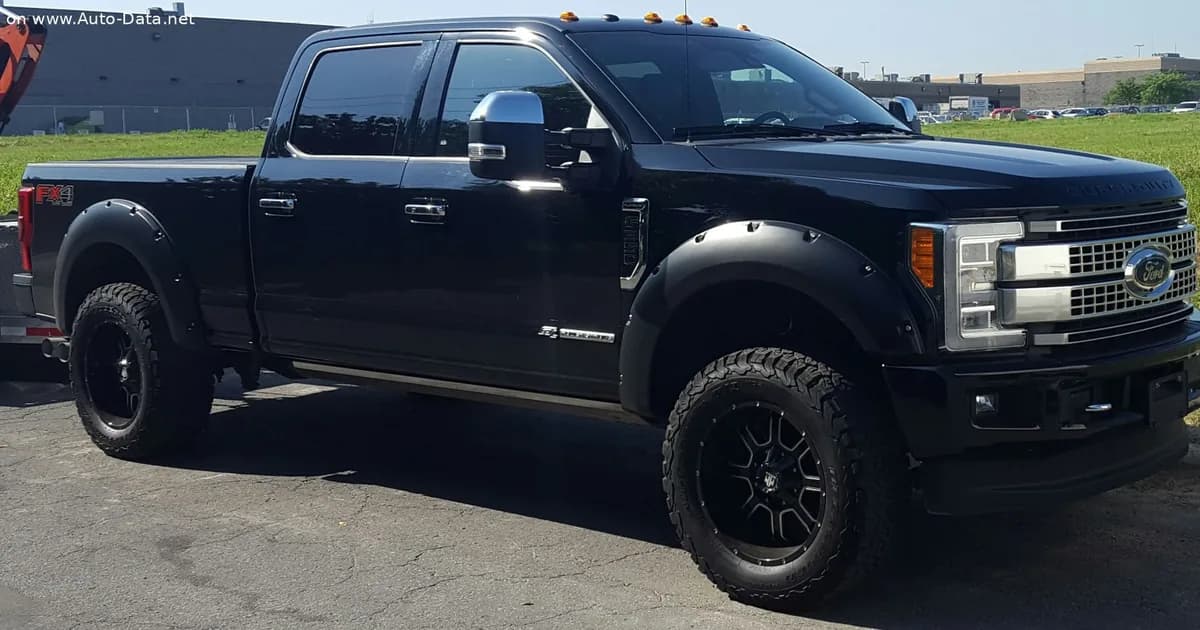 Ford F-350 Super Duty IV Crew Cab Short box (2017–2019)