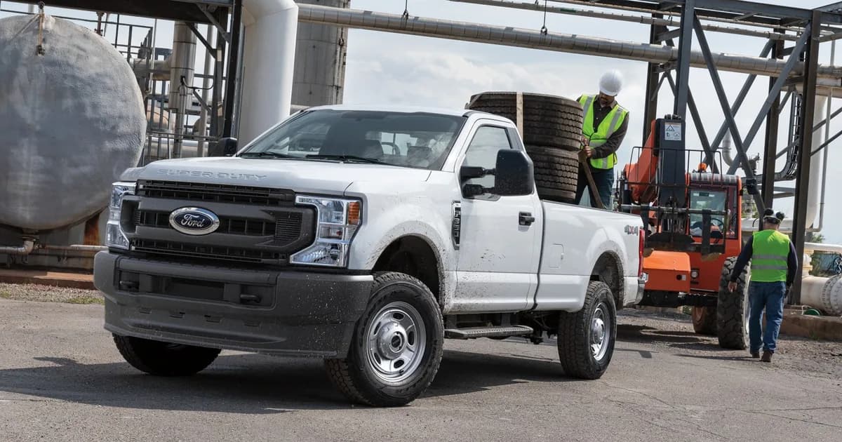 Ford F-350 Super Duty IV (Restylage 2020) Regular Cab Long box (2020–2022)