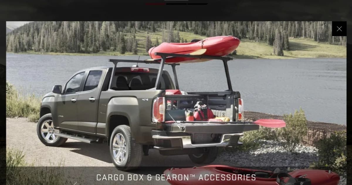 GMC Canyon II Crew cab Long box (2015–2020)