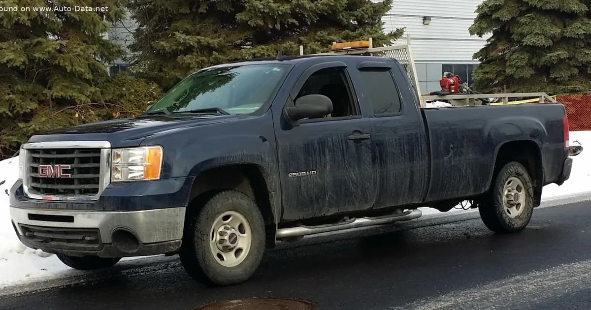GMC Sierra 2500HD III (GMT900) Extended Cab Long Box (2007–2010)