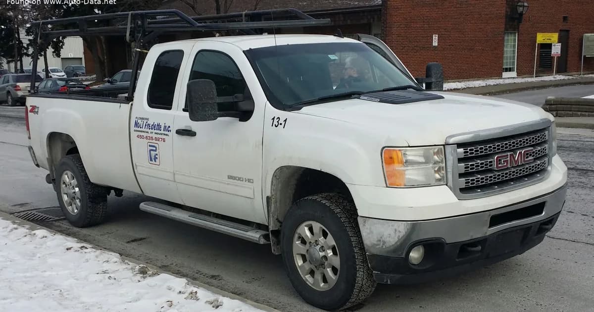 GMC Sierra 2500HD III (GMT900, Restylage 2011) Extended Cab Long Box (2011–2014)