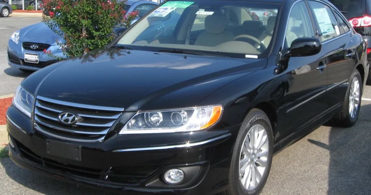 Hyundai Grandeur/Azera IV (TG, Restylage 2009) (2009–2011)
