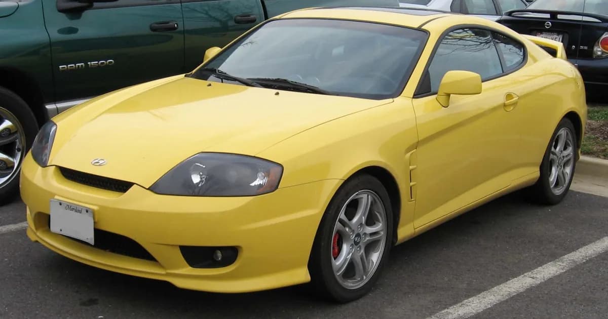 Hyundai Tiburon II (GK, Restylage 2004) (2004–2006)