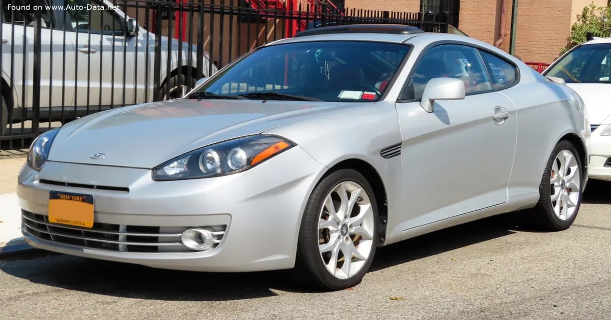 Hyundai Tiburon II (GK, Restylage 2006) (2006–2008)