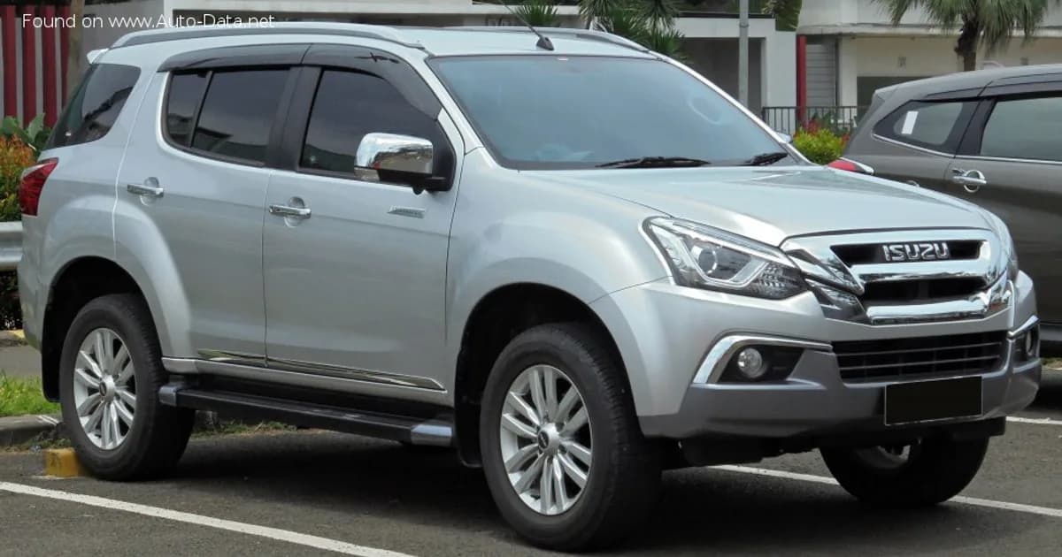 Isuzu MU-X (RF20) (Restylage 2017) (2017–2020)