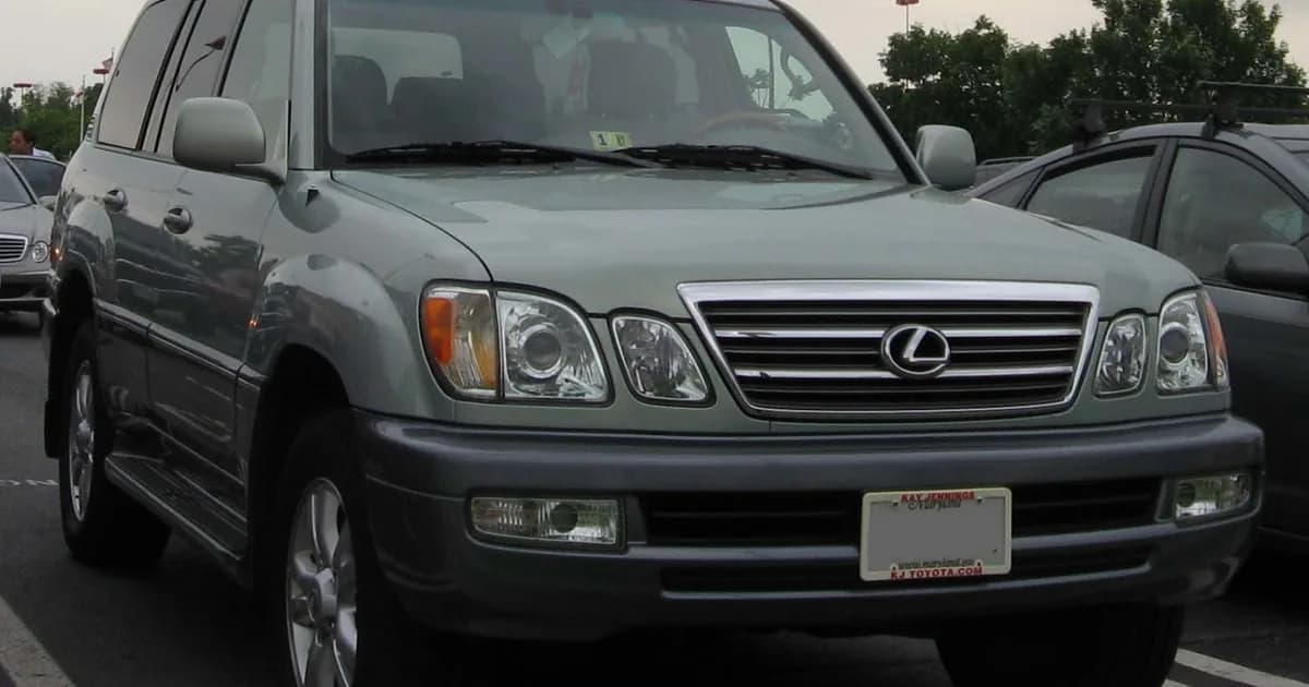 Lexus LX II (Restylage 2002) (2002–2005)
