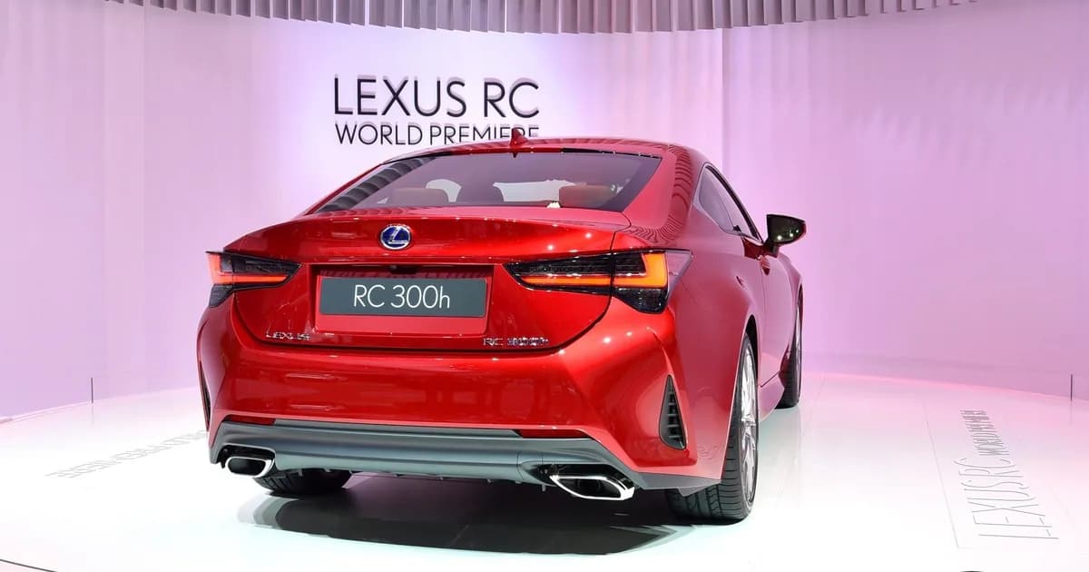 Lexus RC (Restylage 2018) (2018–Présent)