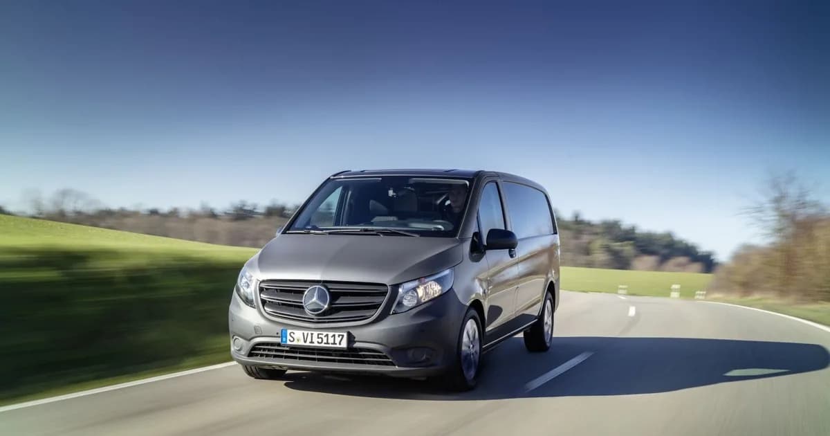 Mercedes-Benz Vito (W447, Restylage 2020) Fourgon Longue (2020–2023)