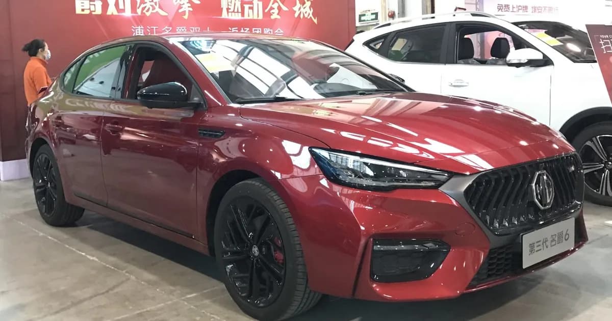 MG MG6 II (Restylage 2020) (2020–2021)