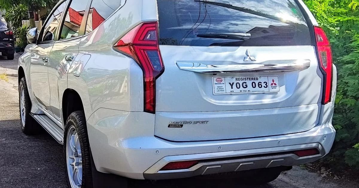 Mitsubishi Montero Sport III (Restylage 2019) (2019–Présent)