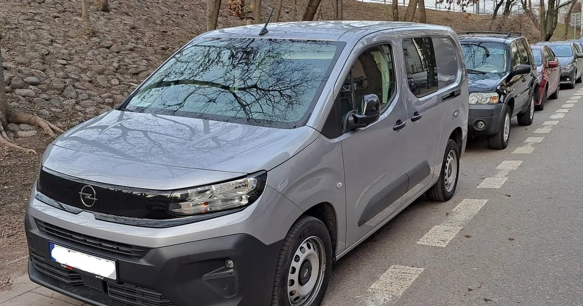 Opel Combo Cabine Approfondie XL E (Restylage 2024) (2024–Présent)