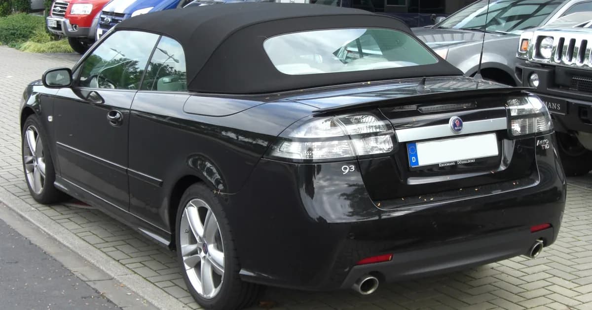 Saab 9-3 Convertible II (Restylage 2007) (2007–2010)