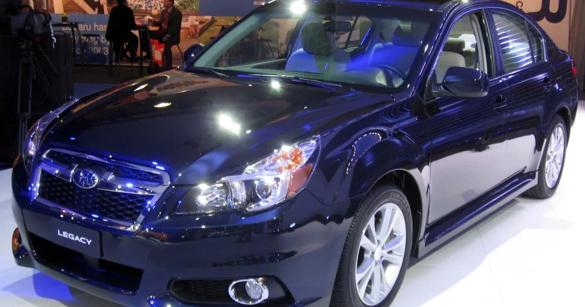 Subaru Legacy V (Restylage 2012) (2012–2014)