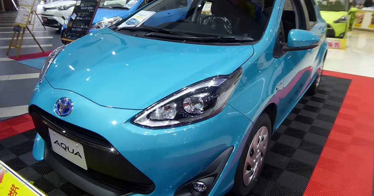 Toyota Aqua I (Restylage 2017) (2017–2021)