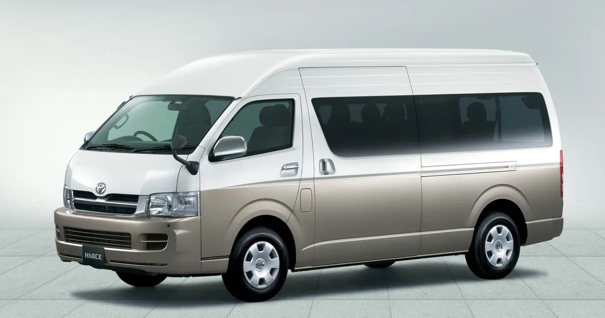 Toyota HiAce V (H200) Wagon Super Long