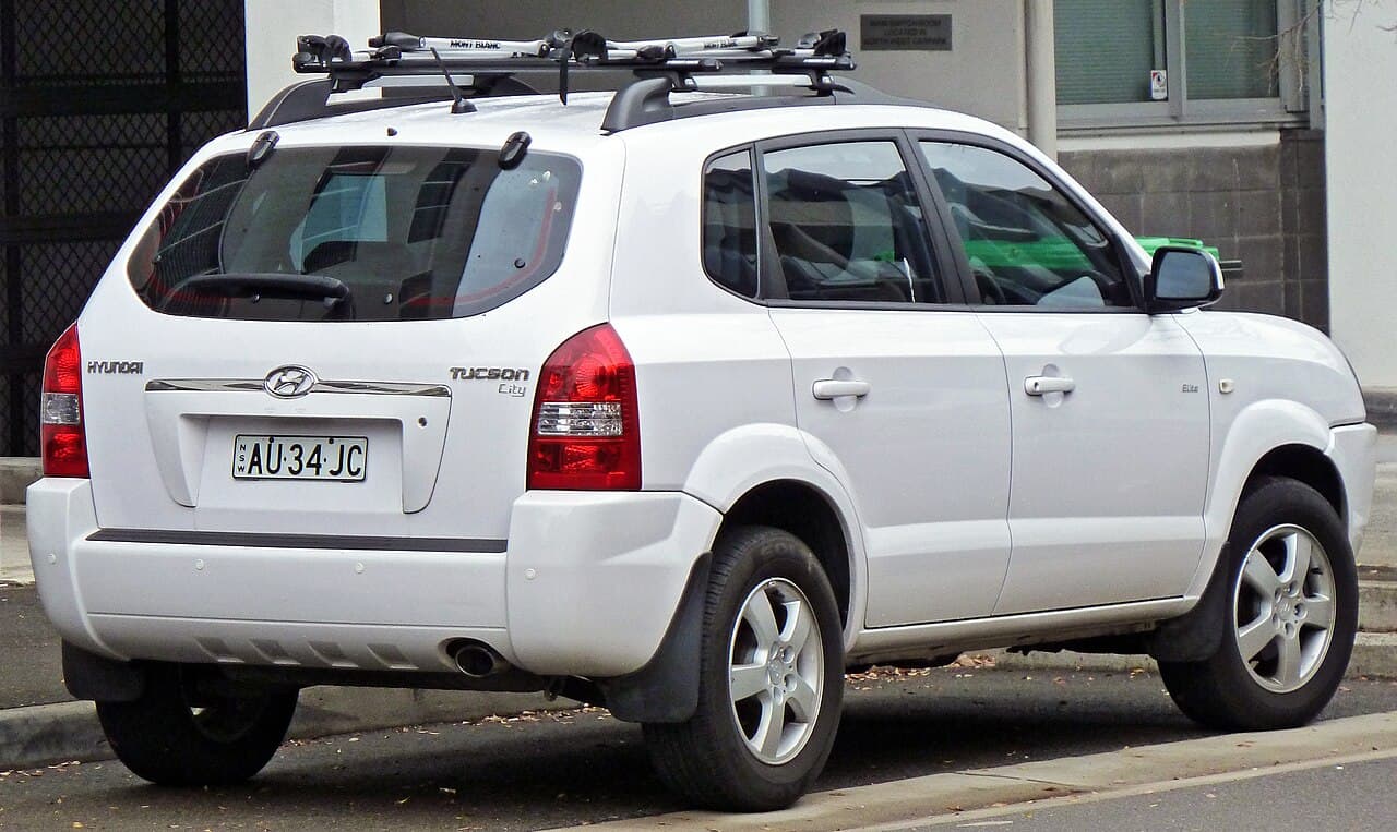 Hyundai Tucson Phase 1 (2004–2010)